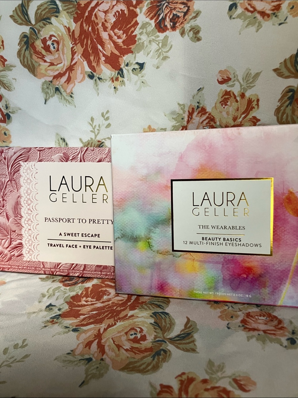 Laura Geller-& Watercolor Multi Eyeshadow Palettes& travel, face, & eye palette